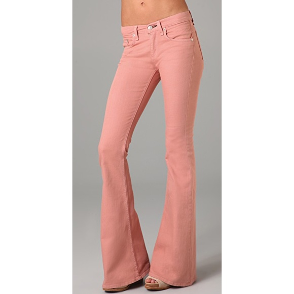 rag & bone Denim - Rag & Bone High Waist Salmon Bell Bottoms